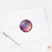 Sticker Rond Petit nuage de Magellanic (Enveloppe)