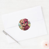 Sticker Rond petit ours (Enveloppe)