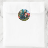 Sticker Rond Petit Papillon Fée Volant (Sac)