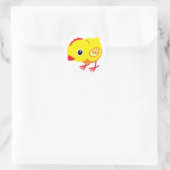 Sticker Rond petit poulet (Sac)