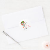 Sticker Rond Petite aide de Mes amis (Enveloppe)