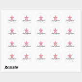 Sticker Rond Petite amie de l'armée (Feuille)