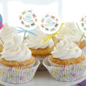 Sticker Rond Petite Amour Baby shower Bug Enveloppe Phoques