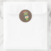 Sticker Rond Petite chouette (Sac)