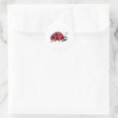 Sticker Rond petite coccinelle (Sac)