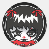 Sticker Rond Petite couronne (Devant)