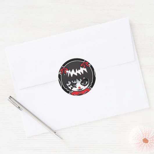 Sticker Rond Petite couronne (Enveloppe)