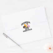Sticker Rond Petite-fille Spoiler Grand-mère (Enveloppe)