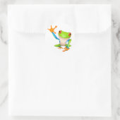 Sticker Rond Petite grenouille (Sac)