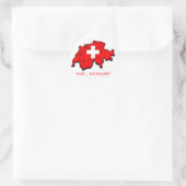 Sticker Rond Petite Mais Belle (Sac)