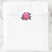 Sticker Rond Petite Pierre rose (Sac)
