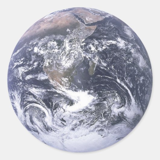 Sticker Rond Petite Terre (Devant)