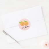 Sticker Rond Petites Cuties Ce' Twins Favorisent (Enveloppe)