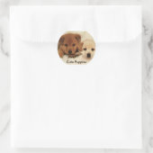 Sticker Rond Petites marionnettes (Sac)