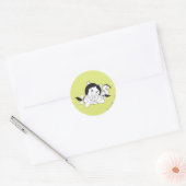Sticker Rond Petunia Dreaming (Enveloppe)