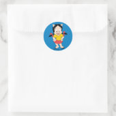 Sticker Rond Pétunia | Pétunia Classique (Sac)