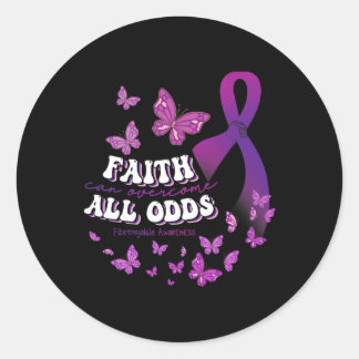 Sticker Rond Peut Surmonter Tous Les Risques Fibromyalgie Sensi