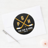 Sticker Rond PGH - La Coupe est à la maison (Enveloppe)