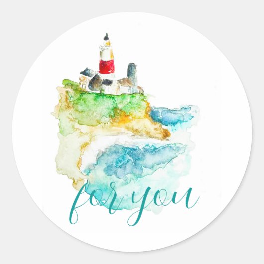 Sticker Rond Phare (Devant)