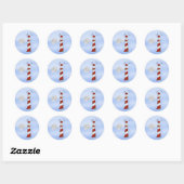 Sticker Rond Phare (Feuille)