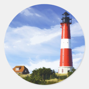 Sticker Rond Phare