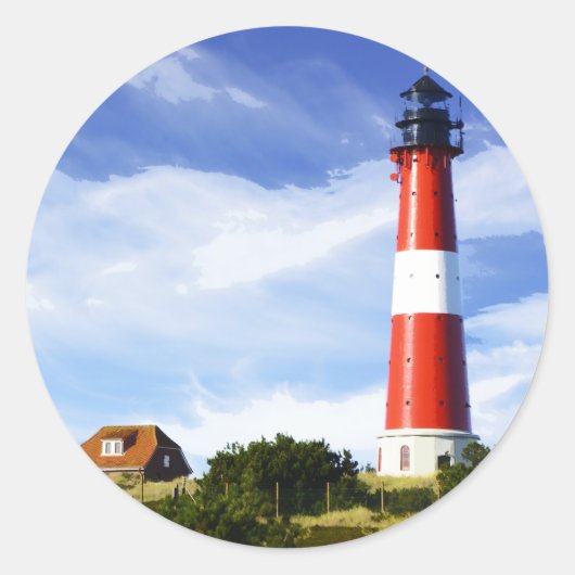 Sticker Rond Phare (Devant)