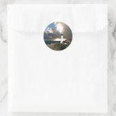 Sticker Rond Phare (Sac)