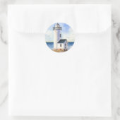 Sticker Rond Phare de Cape Anne (Sac)