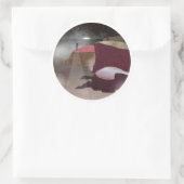 Sticker Rond Phare de Foggy (Sac)