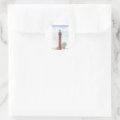 Sticker Rond Phare de Ludington (Sac)