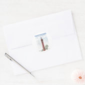 Sticker Rond Phare de Ludington (Enveloppe)
