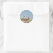 Sticker Rond Phare de Nubble (Sac)