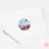 Sticker Rond Phare de Sandy Hook (Enveloppe)