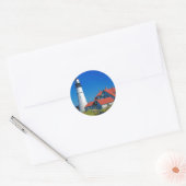 Sticker Rond Phare du Maine 5 (Enveloppe)