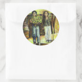 Sticker Rond Phase de ChapeI Sixtine d'un ChaIIenge (Sac)