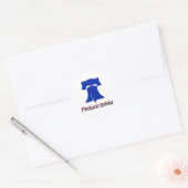 Sticker Rond Philadelphie Liberty Bell (Enveloppe)