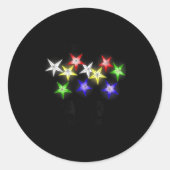 Sticker Rond Philipnes Linas Filino Christmas Parol Xmas Pasko (Devant)