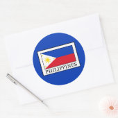 Sticker Rond Philippines (Enveloppe)