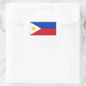Sticker Rond Philippines FLAG International (Sac)