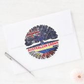 Sticker Rond Philippines Philippine Australian Tree (Enveloppe)