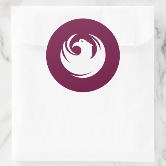 Sticker Rond Phoenix, Arizona (Sac)