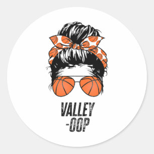 Sticker Rond Phoenix Sketll Valley - op Messy Bun Sun Sketll Fa