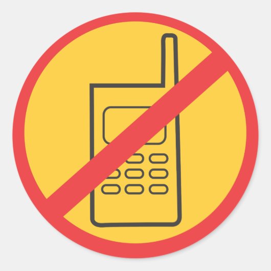 Sticker Rond Phone (Devant)