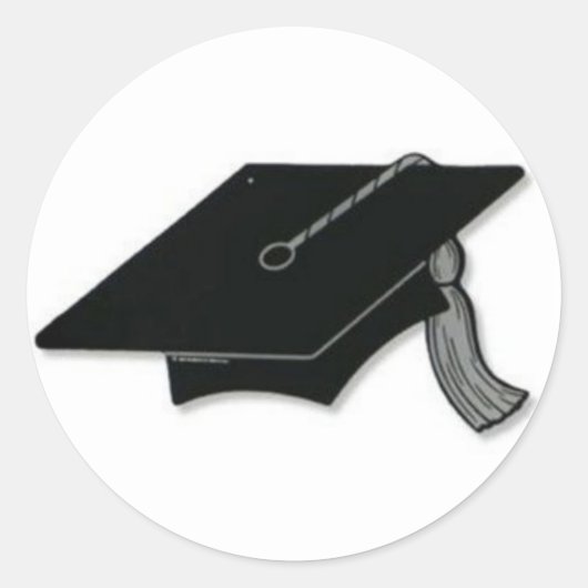 Sticker Rond Phoques de fin d'études (Devant)