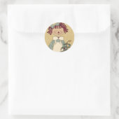 Sticker Rond Phoques d'enveloppe de Noël : Simple Joys Annie (Sac)