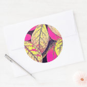 Sticker Rond Photo filtrée unique (Enveloppe)