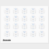 Sticker Rond Photo personnalisée ! Monde le plus grand couteau (Feuille)