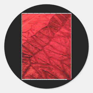 Sticker Rond Photographie biologique Abstraite Stick en tissu é