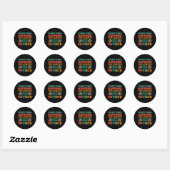 Sticker Rond Physicist Science Enseignant Physique (Feuille)