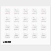 Sticker Rond Physics and Math Formulas EMC2 (Feuille)